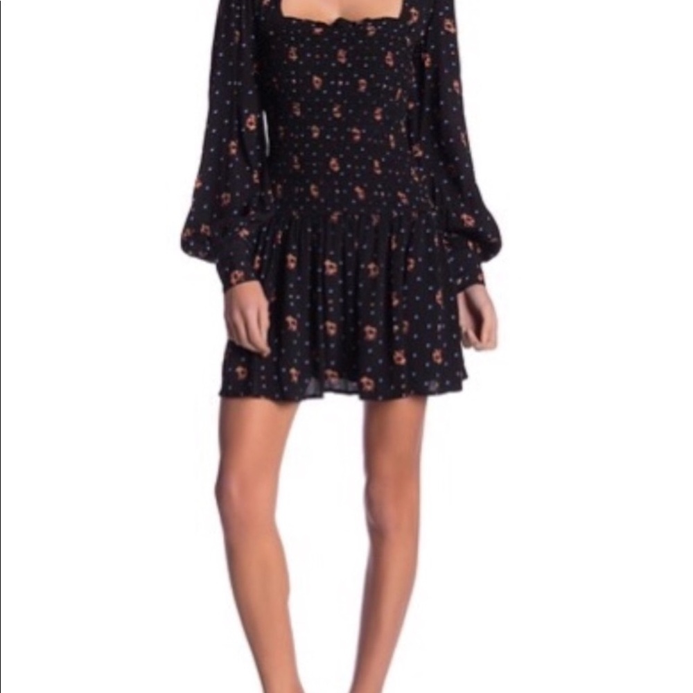 - Free people two faces print dress